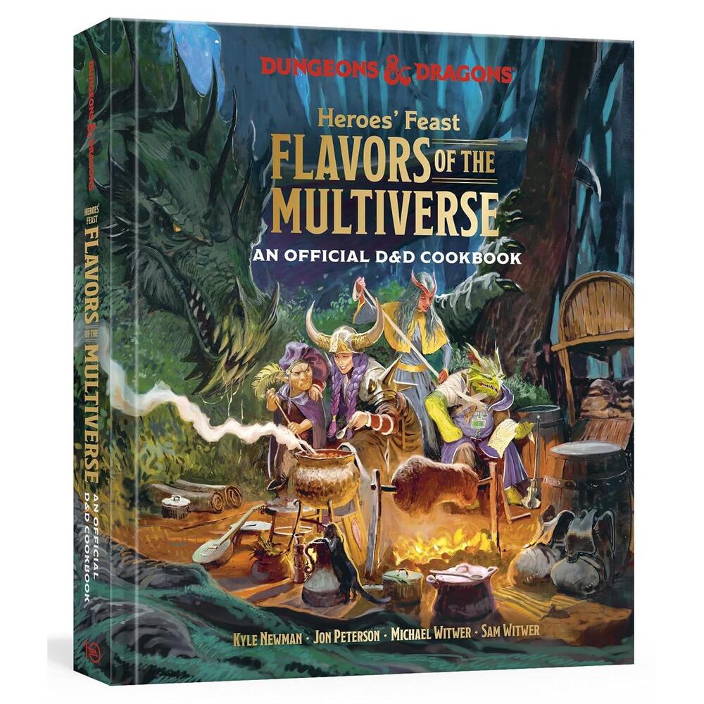 New! Heroes' Feast Flavors of‎ the Multiverse An Official D&D Cookbook Hardcover